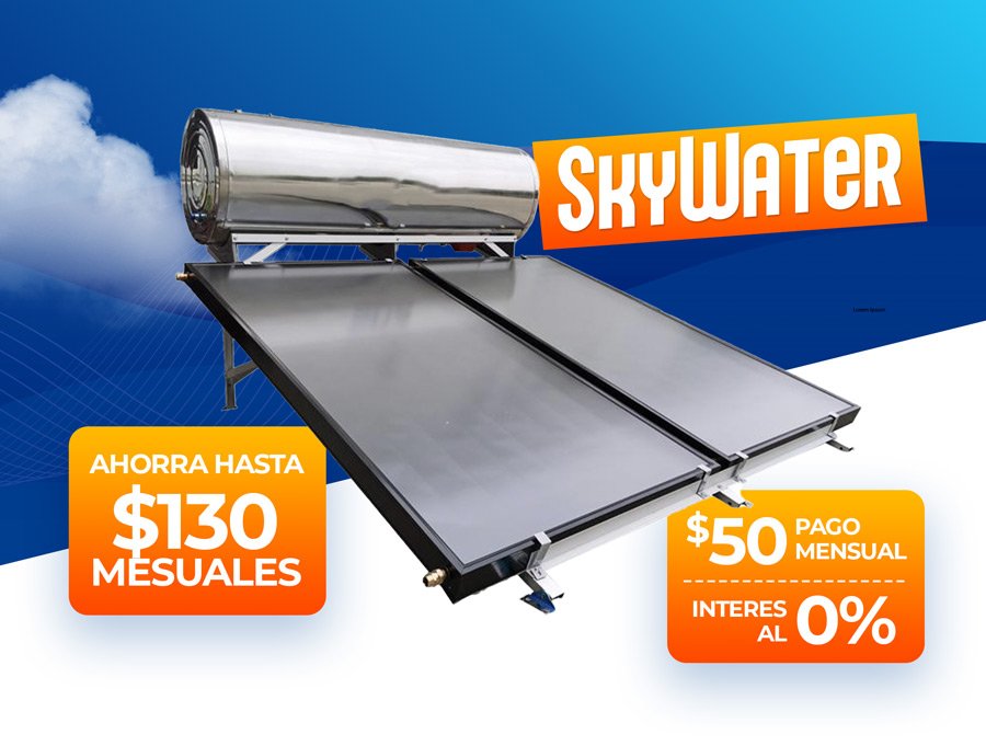 Calentador solar Billenium